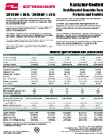 S150 Radiator cooled spec sheet V1