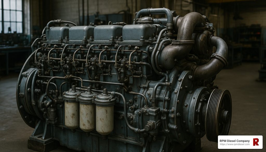 Marine diesel engine repair